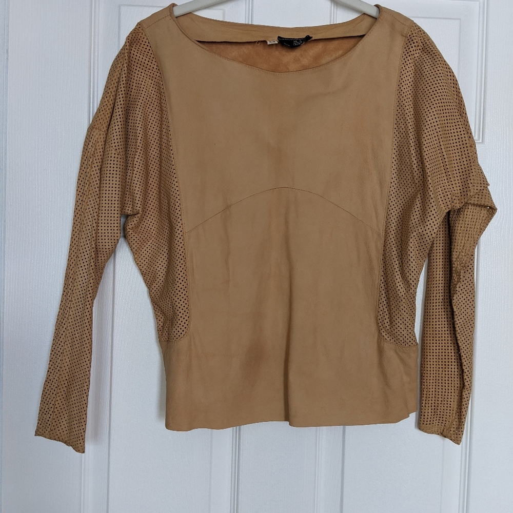 Pablo Montreal Vintage Suede Pullover M
